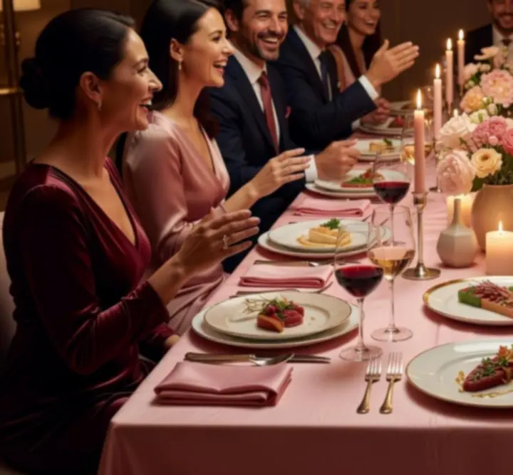 Grande table gourmande dressée pour un moment de partage